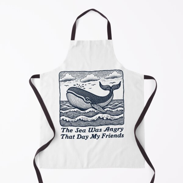 Item preview, Vintage Whale Ocean Waves Angry Sea Quote Art designed and sold by CalebMayo.