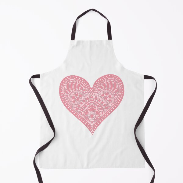 Item preview, Blush Pink Mandala Heart Henna Boho Pastel Love designed and sold by DColourMuse.