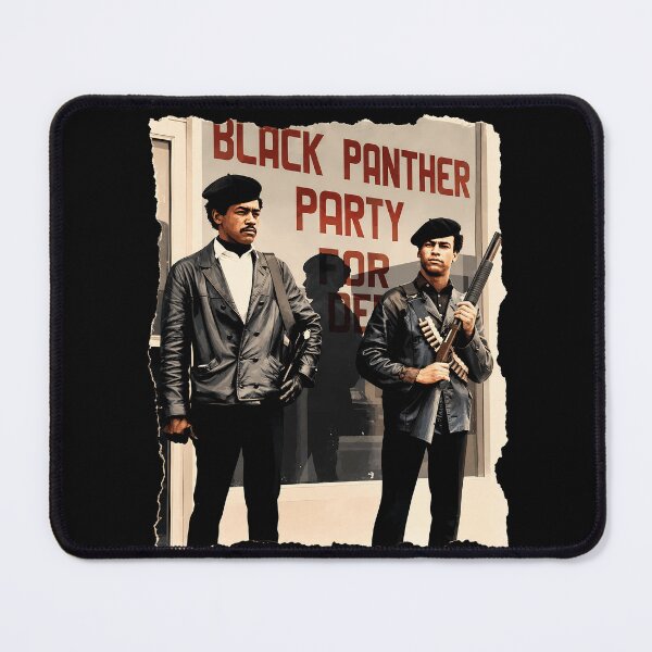 Item preview, Bobby Seale and Huey Newton - Oakland California 1966 Black Panther Party designed and sold by Art-Monnard.