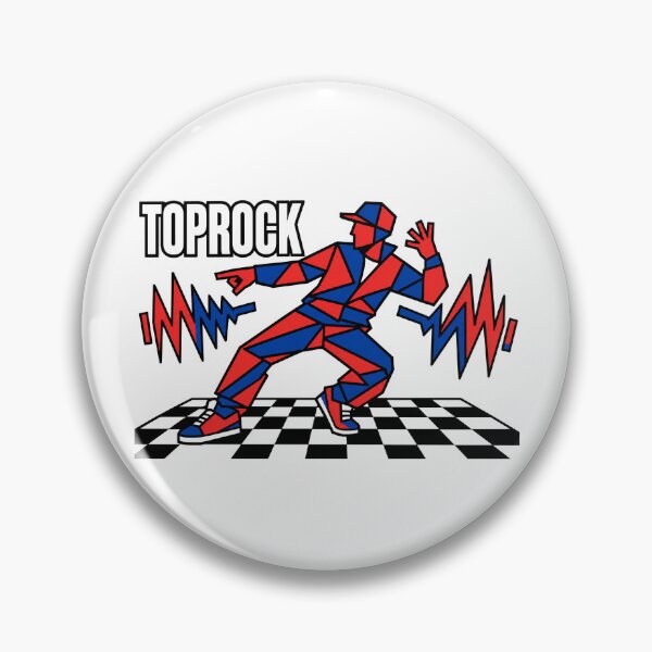 Item preview, Toprock Breakdance Pop Art Geometric B-Boy 80s designed and sold by Art&Fun.