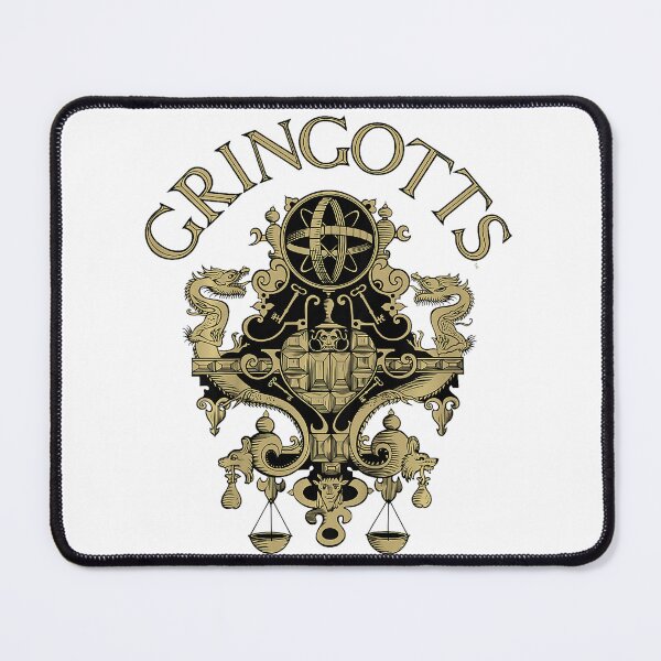 Item preview, Gringotts Wizard Bank Vintage Logo Design designed and sold by Stephanie Sanchez.