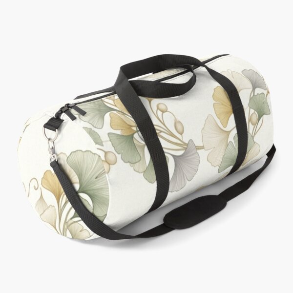 Item preview, Japanese Ginkgo Leaves Luxury Seamless Pattern designed and sold by ShivCraftStudio.