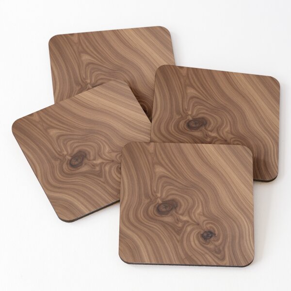 Item preview, Gnarly Wood Grain Texture Swirling Burl Wood Pattern designed and sold by Sybille-Yates.