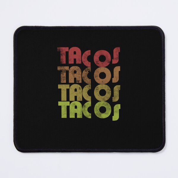 Item preview, Retro Distressed Tacos Text Mexican Food Lover Art designed and sold by CalebMayo.