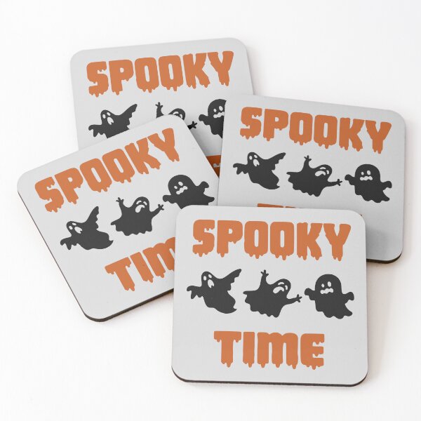 Item preview, Spooky Time Retro Halloween Ghosts designed and sold by MavtM.