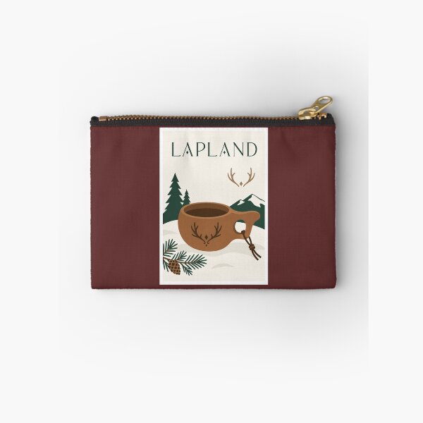 Item preview, Lapland Wooden Kuksa Cup Travel Poster designed and sold by Beyond Destinations.