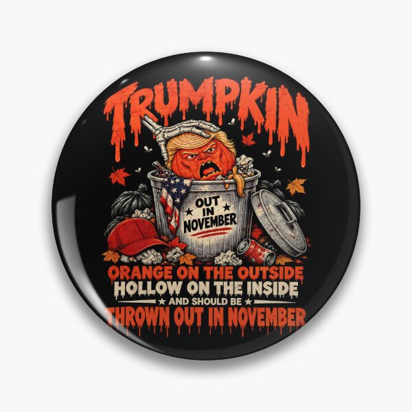 Item preview, Trumpkin Out In November Anti Trump Halloween designed and sold by schoolofbullies.
