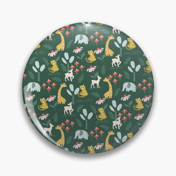 Item preview, Forest Green Safari Pattern designed and sold by swati30designs.