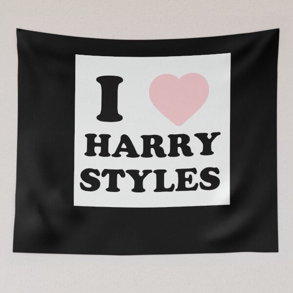 Item preview, I Love Harry Styles Music Fan Retro Style designed and sold by Khescoiu.