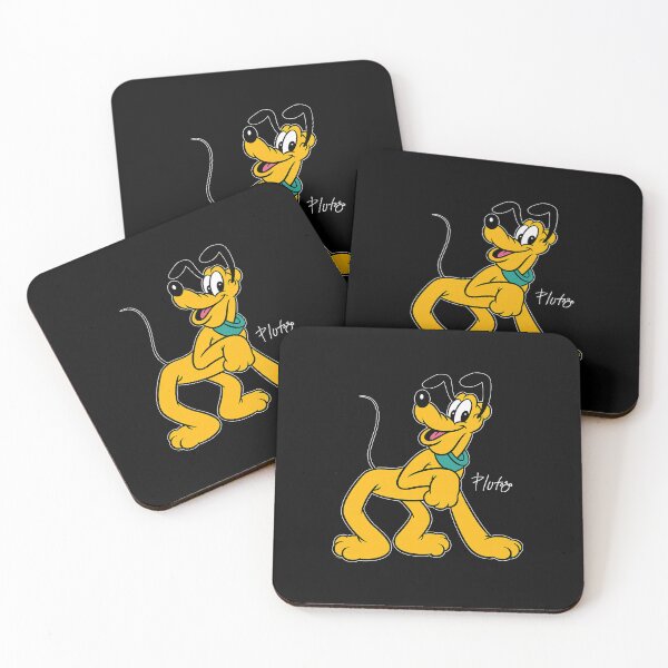 Item preview, Pluto the Dog Retro Character Pose Dogs Fans designed and sold by nryum.