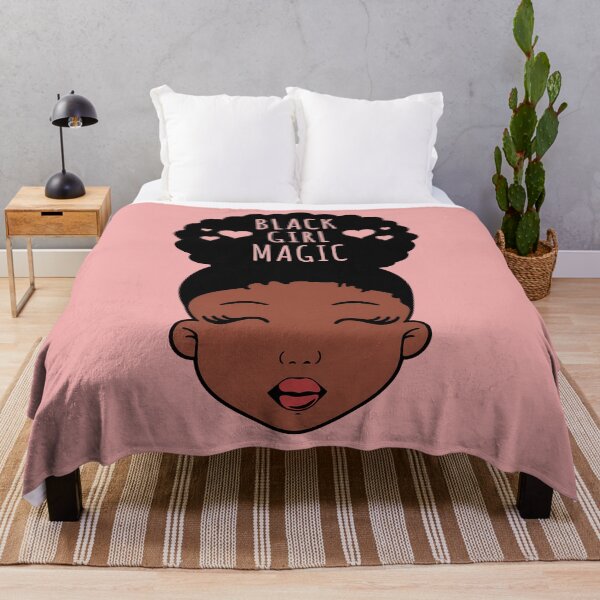 Item preview, Black Girl Magic, African American Girl, Heart designed and sold by nasr-say.