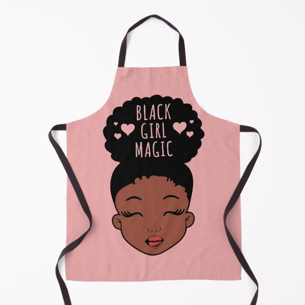 Item preview, Black Girl Magic, African American Girl, Heart designed and sold by nasr-say.