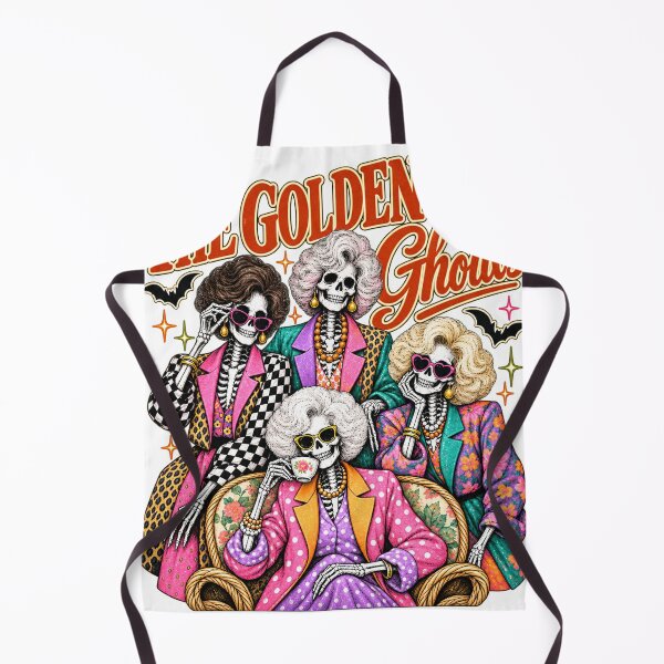 Item preview, The Golden Ghouls Preppy Halloween Friends designed and sold by DropTheChan.