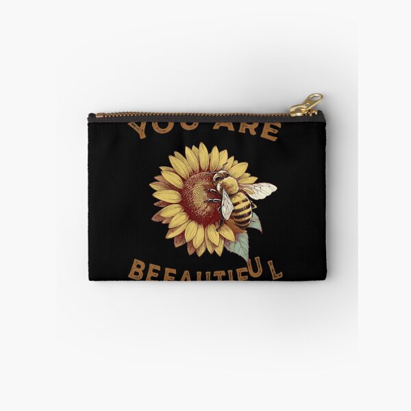 Item preview, You Are Beeautiful Honey Bee Sunflower Vibe Art designed and sold by CalebMayo.