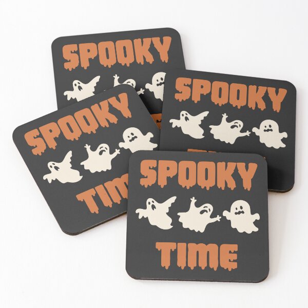 Item preview, Spooky Time Retro Halloween Ghosts designed and sold by MavtM.