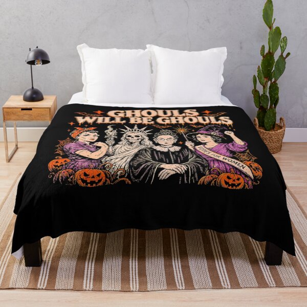 Item preview, Ghouls Will Be Ghouls Funny Feminist Halloween designed and sold by elongatedjazz.