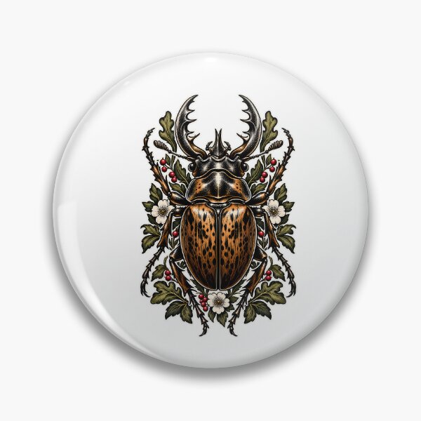 Item preview, Beetle Woodcut designed and sold by TOMSZE.