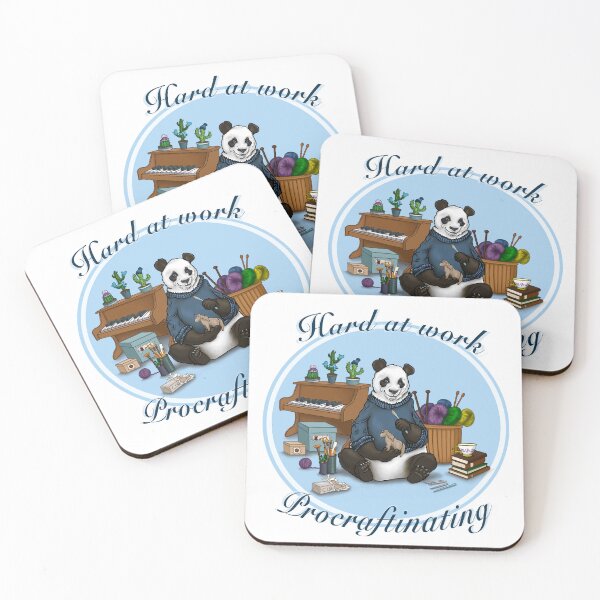Item preview, Hard at work procraftinating designed and sold by Kindberg.