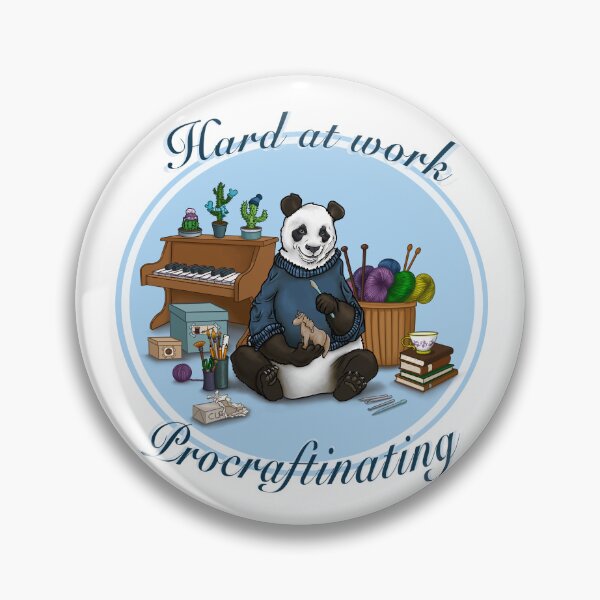 Item preview, Hard at work procraftinating designed and sold by Kindberg.