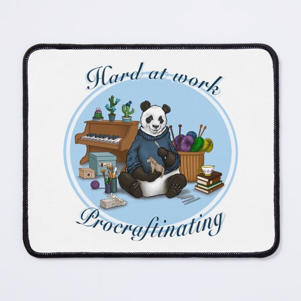 Item preview, Hard at work procraftinating designed and sold by Kindberg.
