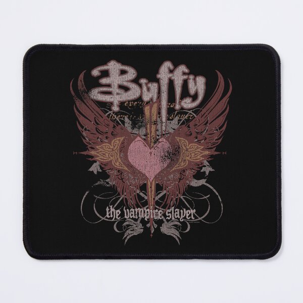 Item preview, Buffy The Vampire Slayer Gothic Winged Heart Y2K TV Show designed and sold by khdmalakarak.