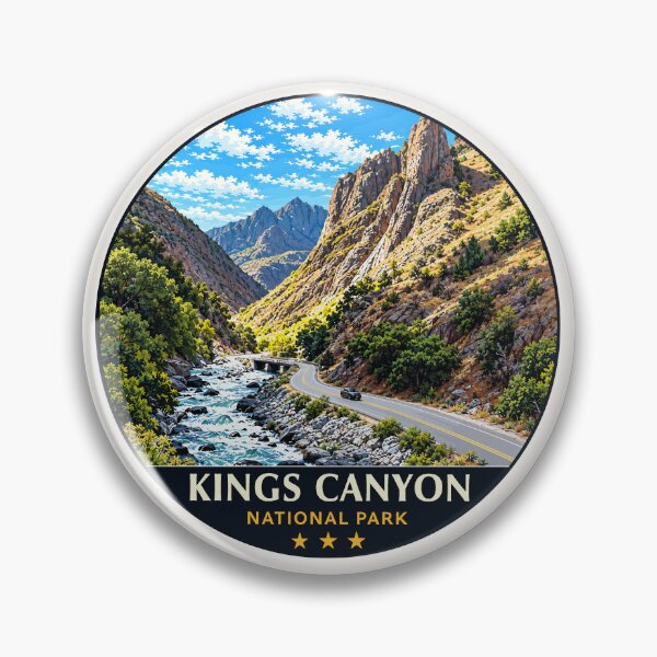 Item preview, Kings Canyon National Park Sticker designed and sold by Gideon Emmerich.