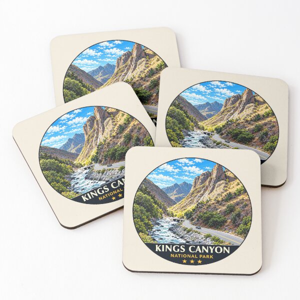 Item preview, Kings Canyon National Park Sticker designed and sold by Gideon Emmerich.