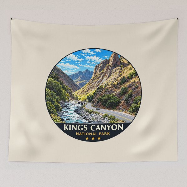 Item preview, Kings Canyon National Park Sticker designed and sold by Gideon Emmerich.