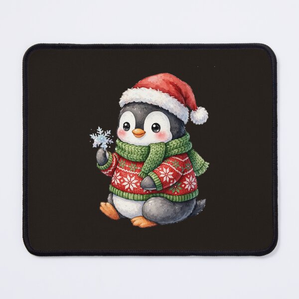 Item preview, Christmas Penguin in a Cozy Winter Sweater designed and sold by PunchDrop.