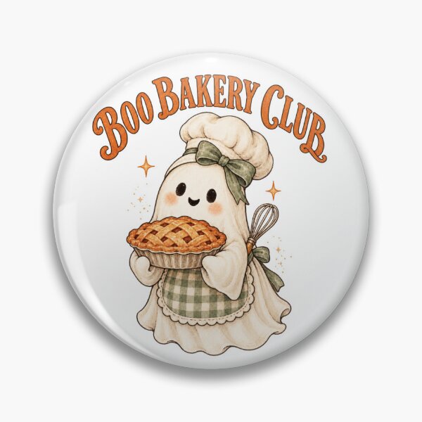 Artikelvorschau, Boo Bakery Club – Niedlicher Backgeist entworfen und verkauft von cookingtherapy.
