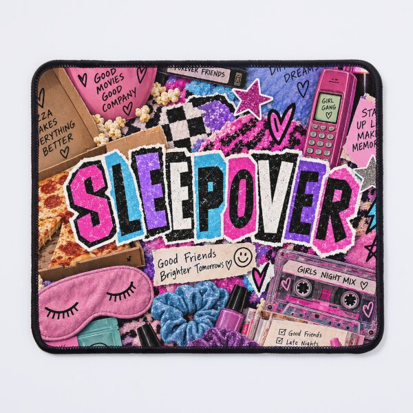 Item preview, 90s Sleepover Girls Night Collage designed and sold by MetaModel Editions.
