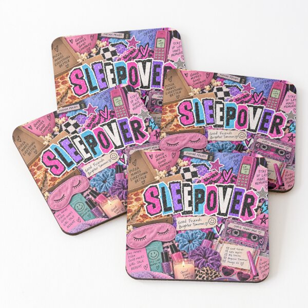 Item preview, 90s Sleepover Girls Night Collage designed and sold by MetaModel Editions.