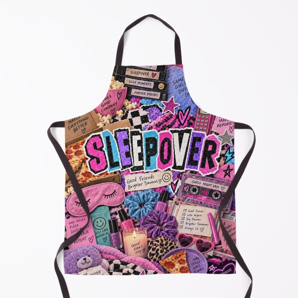 Item preview, 90s Sleepover Girls Night Collage designed and sold by MetaModel Editions.