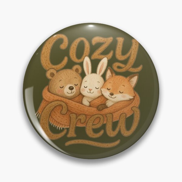 Item preview, Cozy Crew Bear Rabbit Fox Snuggle Blanket Friends | Cute Woodland Animals Graphic Tee designed and sold by Kony83.