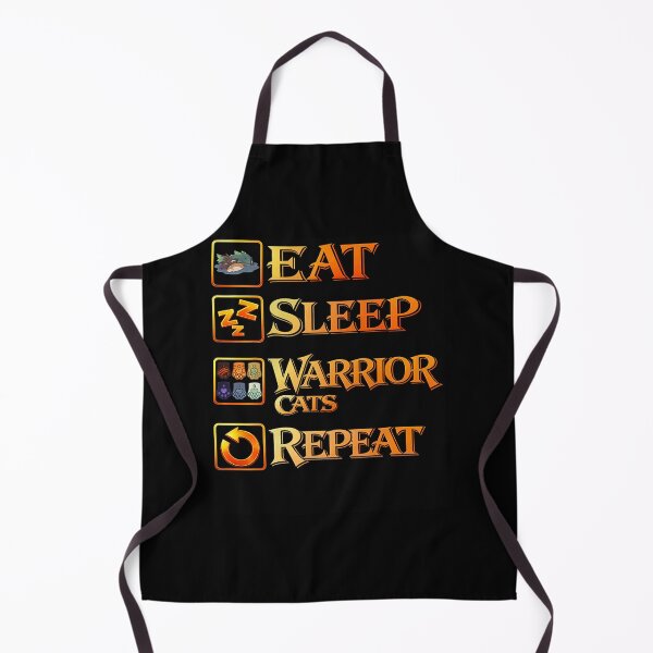 Item preview, Eat Sleep Warrior Cat Repeat Cat Lover designed and sold by nryum.