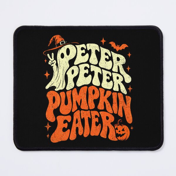 Item preview, Peter Peter Pumpkin Eater Vintage Halloween Ghost Pumpkin designed and sold by elongatedjazz.
