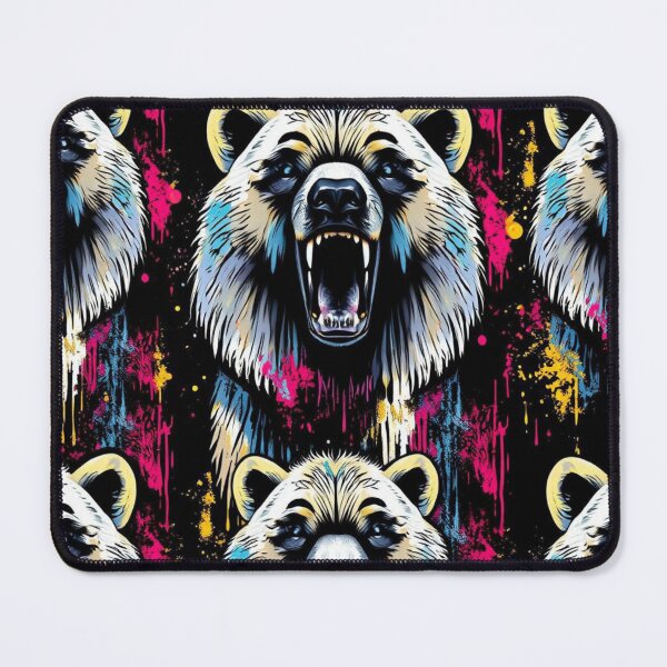 Item preview, Roaring Polar Bears Pattern designed and sold by pUNKnown.