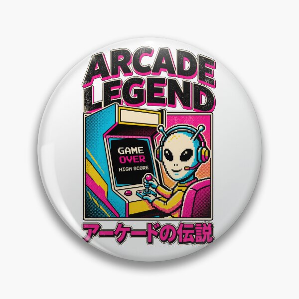 Item preview, Arcade Legend Alien Gamer High Score designed and sold by tollaru.