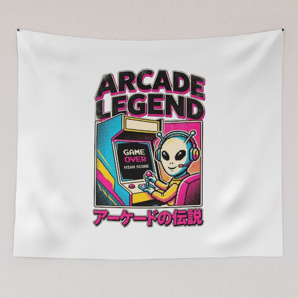 Item preview, Arcade Legend Alien Gamer High Score designed and sold by tollaru.