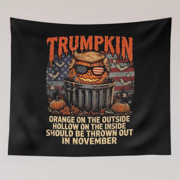Item preview, Trumpkin Out In November Anti Trump Halloween designed and sold by schoolofbullies.