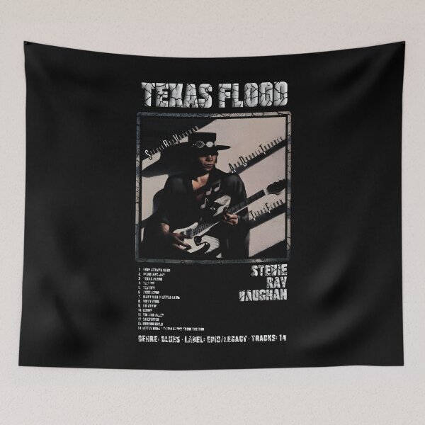 Item preview, STEVIE RAY VAUGHAN - TEXAS FLOOD  ALBUM TRACKLIST designed and sold by MohammedBoueyK.