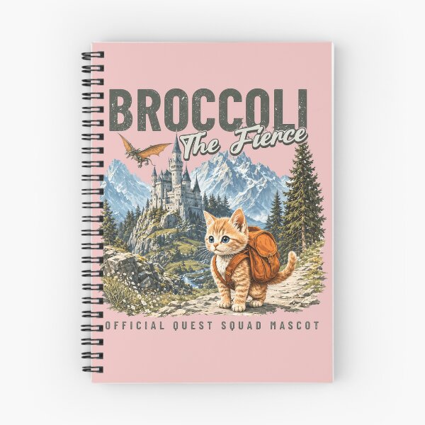 Item preview, Broccoli the Fierce, Sworn Protector of the Quest Squad, Fourth Wing Inspired, Fantasy Bookish designed and sold by nasr-say.