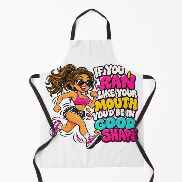 Item preview, ⭐IF YOU RAN LIKE YOUR MOUTH YOU'D BE IN GOOD SHAPE designed and sold by WheelieGdArt.