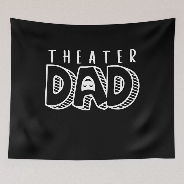 Item preview, Theater Dad T-Shirt, Drama Dad Tee, Funny Theater Dad Gift, Show Dad Appreciation, Theatre Masks Tee, Performance Dad Shirt, Stage Dad designed and sold by faridman.