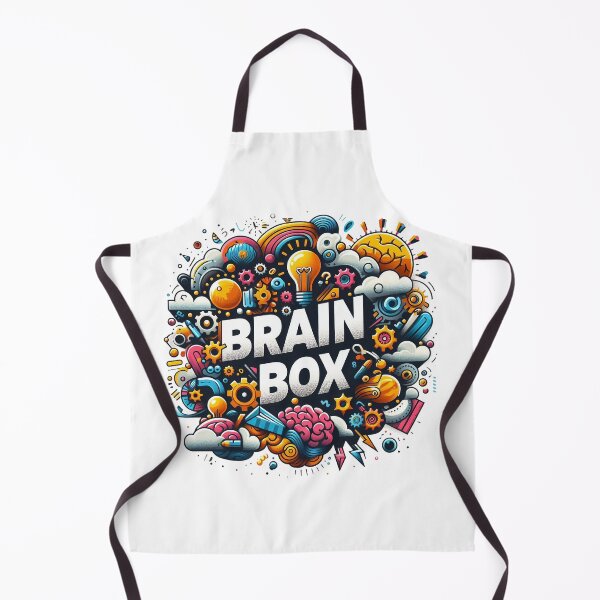 Item preview, Brain Box Creative Genius Ideas Knowledge Lover Design. designed and sold by The-T-In-Retro.