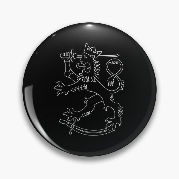 Item preview, Valkoinen Leijona – Finnish Heraldic Lion designed and sold by JUHARYY 1971.
