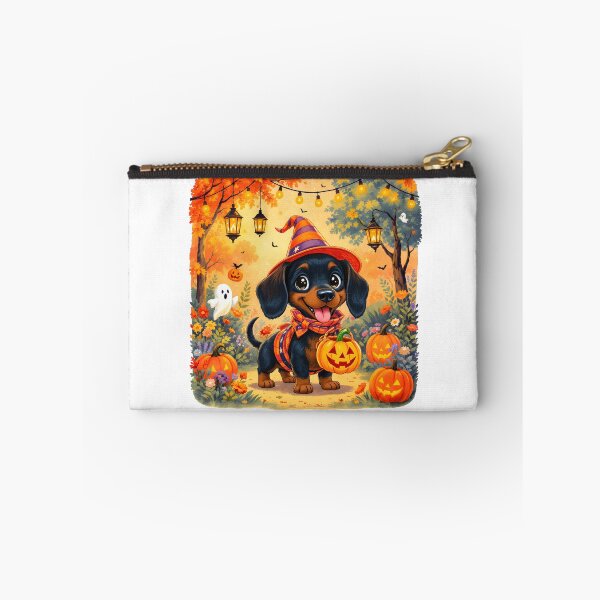 Item preview, Cute Halloween Dachshund Art designed and sold by Kedspicedesign.