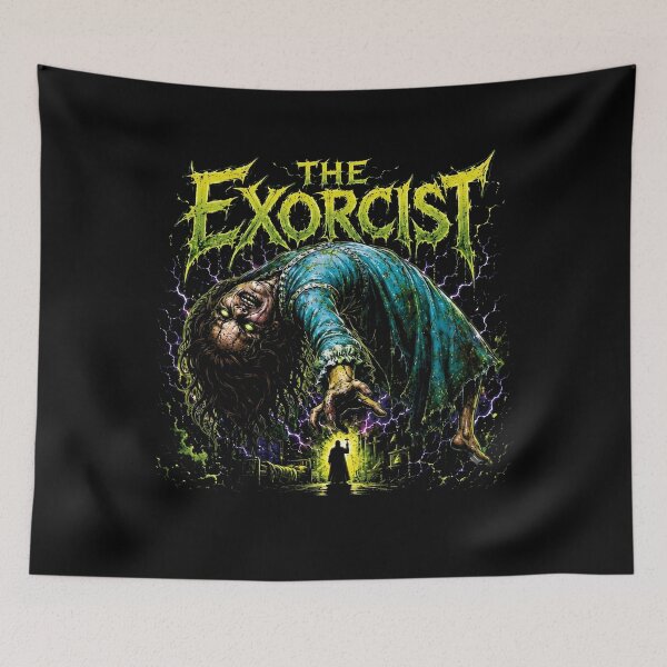 Item preview, The Exorcist Vintage Horror Movie Halloween designed and sold by DropTheChan.