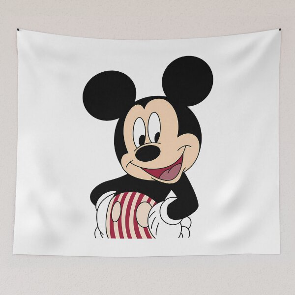 Item preview,  Mickey Mouse Red Background Vector  designed and sold by muhamed lihović.