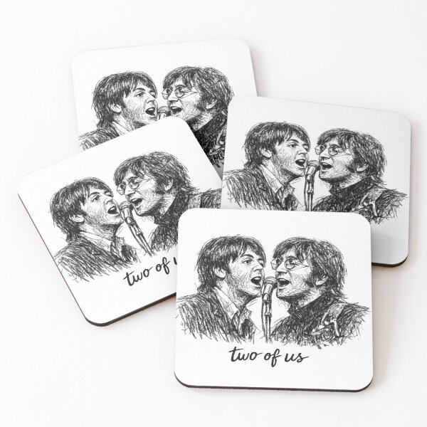 Item preview, Two of Us – Music Sketch Art designed and sold by simplehcity.